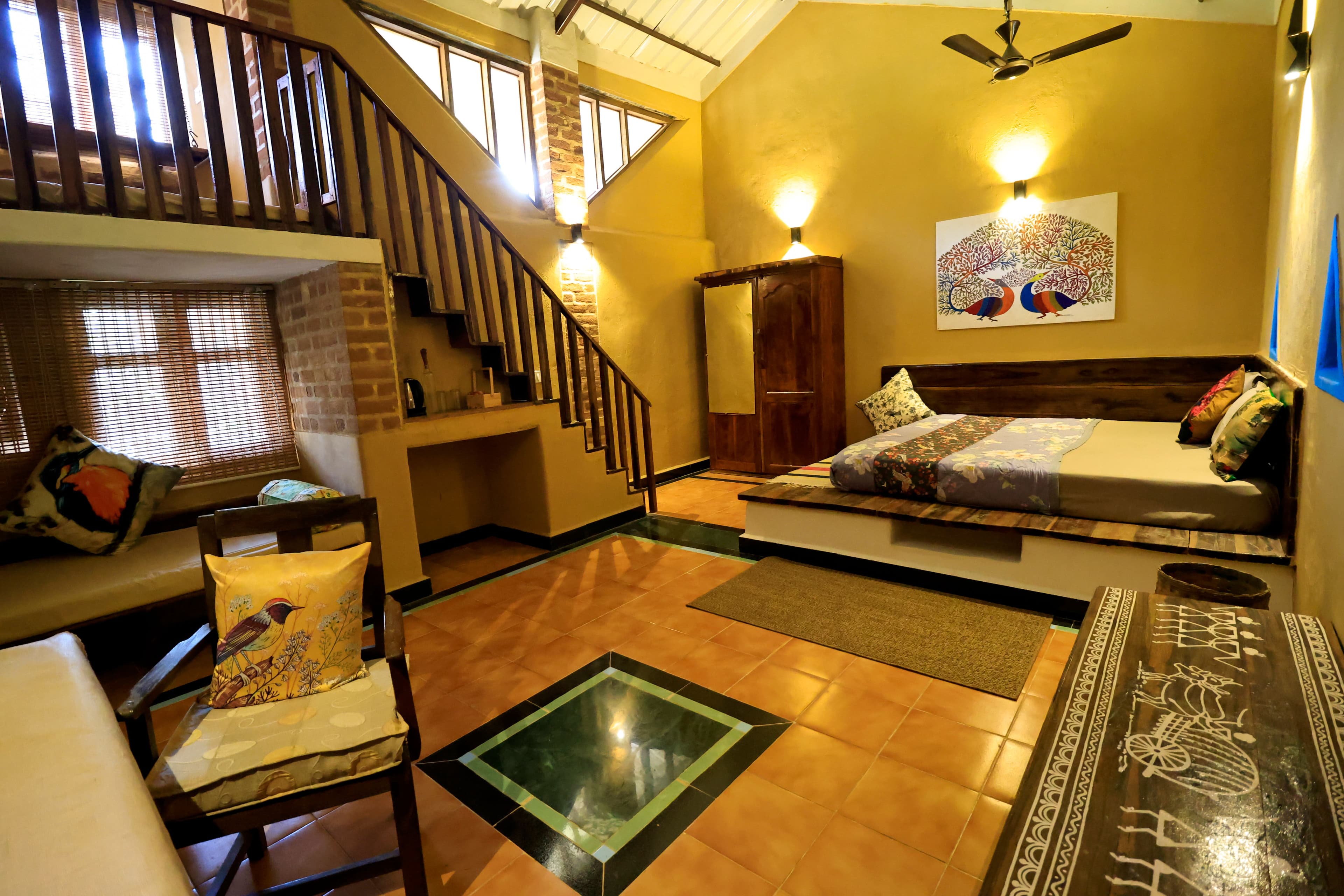 Interior of the River View Suite